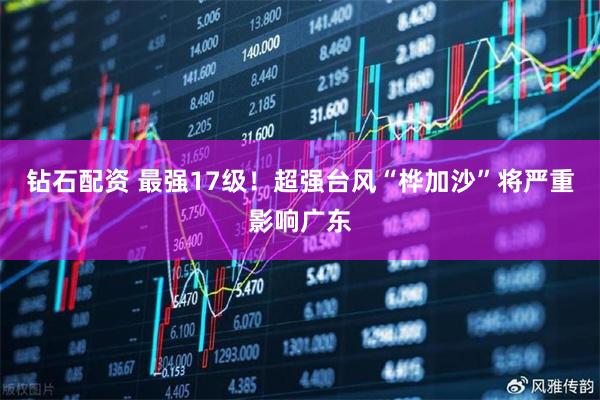 钻石配资 最强17级！超强台风“桦加沙”将严重影响广东