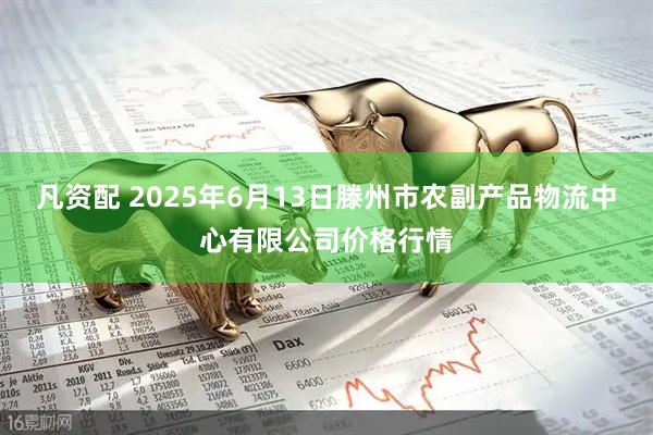 凡资配 2025年6月13日滕州市农副产品物流中心有限公司价格行情